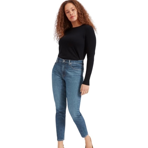 Everlane The Perfect High Rise Ankle Skinny Denim Jeans Women’s 28 - Picture 1 of 13